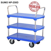 Xe đẩy hàng sàn nhựa SUMO Thái Lan NP-230D