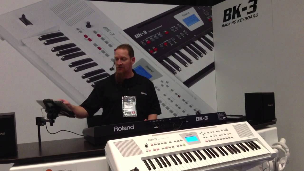 danh gia nhanh Keyboard Organ Roland BK3